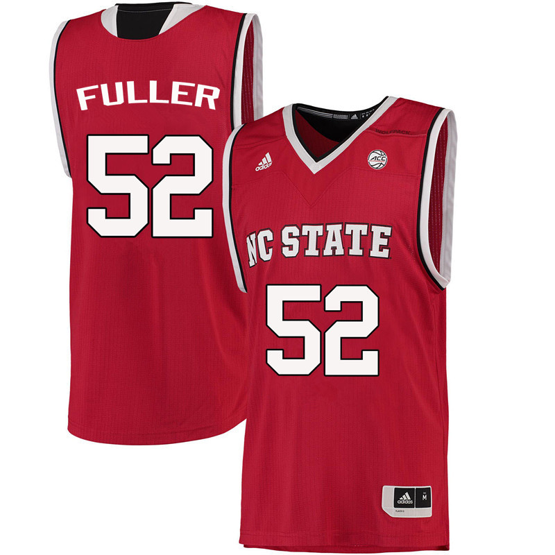Men NC State Wolfpack #52 Todd Fuller College Basketball Jerseys-Red - Click Image to Close